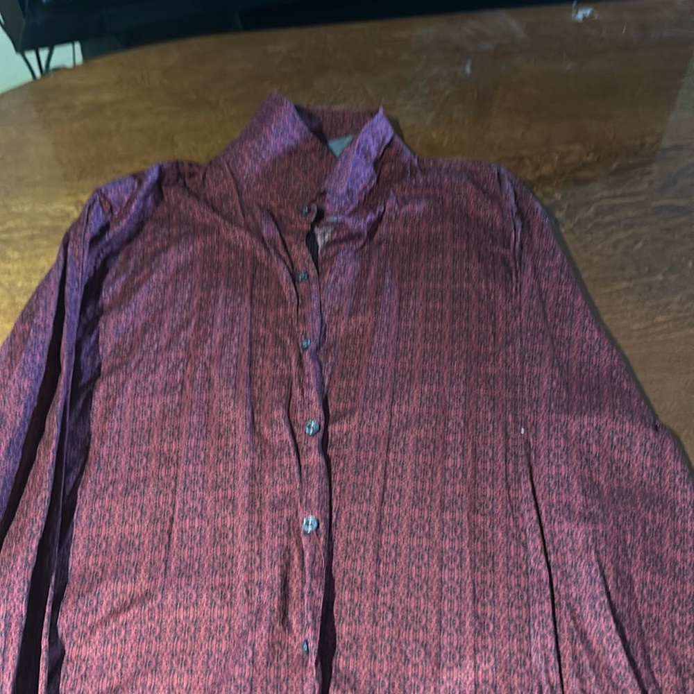Burgundy Shirt